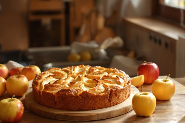 Mon gâteau aux pommes de référence : j’ai partagé la recette à toute ma famille, c’est un régal.jpg