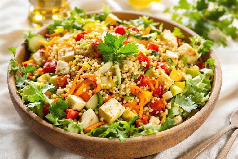Salade tofu quinoa courgette carotte : recette équilibrée.jpg