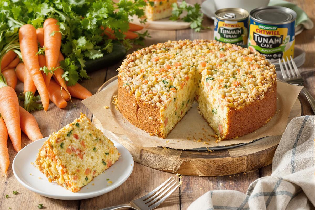 Cake léger au thon, carottes et courgettes : une recette anti-gaspi.jpg