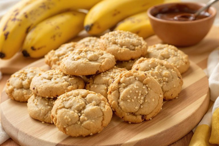 Ces biscuits à préparer avec 2 bananes bien mûres sont la recette la plus simple du monde !.jpg