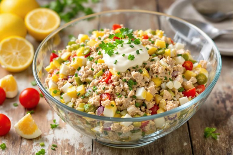 Cette salade à faire avec une boîte de thon est parfaite pour le mois de juin.jpg