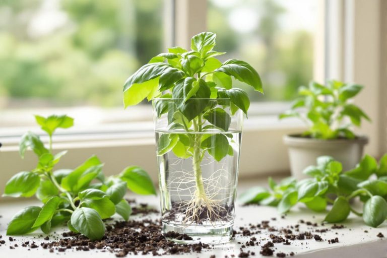 Connaissez-vous l'astuce du verre d'eau pour avoir du basilic frais tout cet été et faire des économies ?.jpg