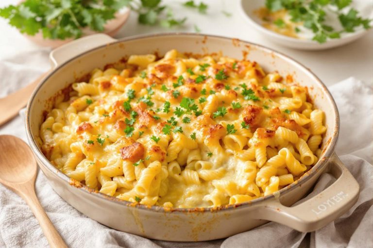 Gratin de pâtes : l’ajout de cet ingrédient qu’on a tous dans le frigo peut le rendre simplement irrésistible.jpg