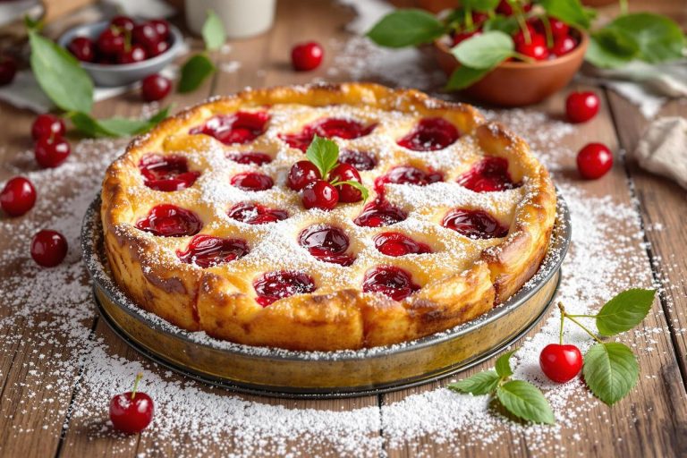 La recette authentique de clafoutis aux cerises que les grands-mères adorent.jpg