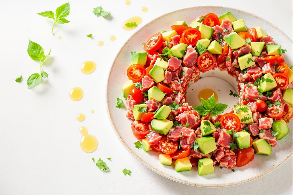 L'entrée qui va vous régaler tout l'été, le tartare de tomates, thon et avocats.jpg