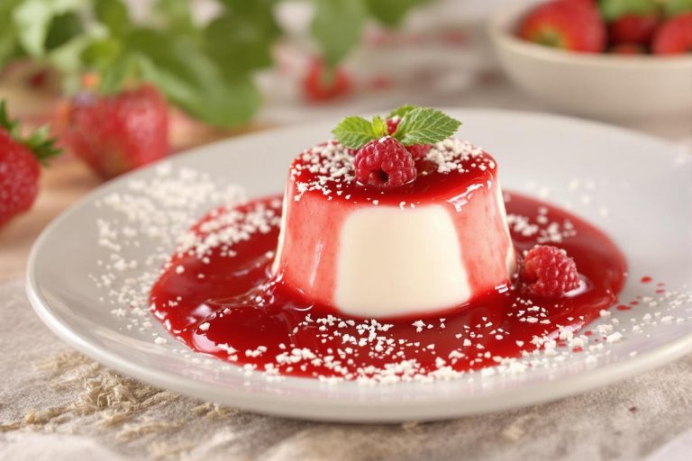 Panna Cotta Légère aux Fraises pour le Soir : recette Facile.jpg