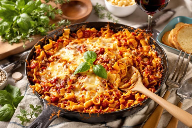 Pourquoi faire compliqué quand on peut faire simple ? : Laurent Mariotte propose sa recette de lasagnes à la poêle, rapide et sans four !.jpg