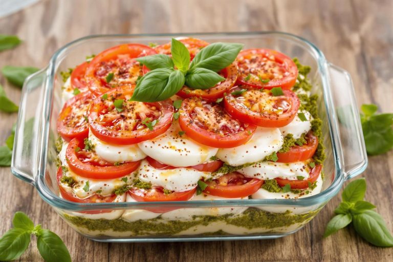 Tiramisu salé tomate-mozzarella au pesto : l’entrée fraîcheur qui bluffe tout le monde.jpg