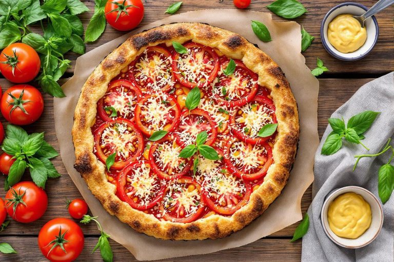 4 ingrédients, 20 minutes, et un goût fou : cette tarte à la tomate explose les compteurs de popularité cet été.jpg