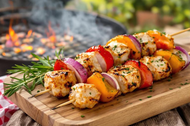 Brochettes de poulet marinées aux herbes de Provence pour le barbecue.jpg