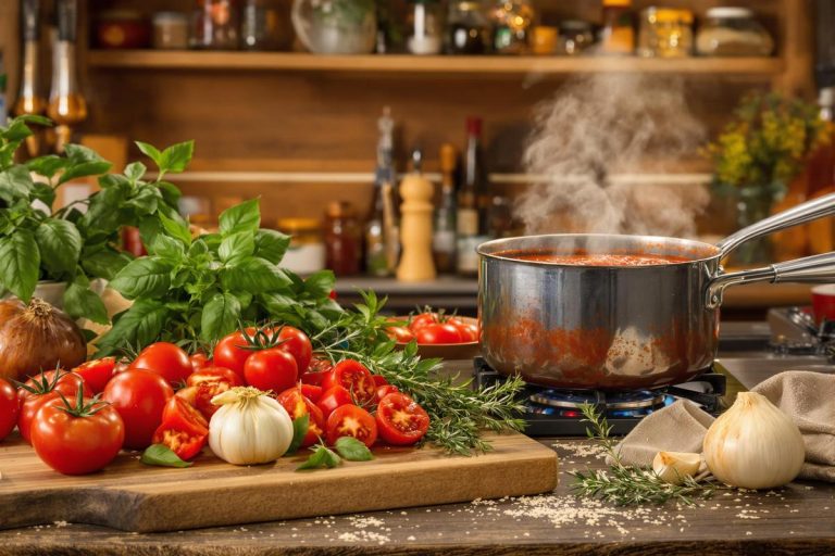 Faire votre sauce tomate maison n'a jamais été aussi simple avec cette recette. Voici comment la réaliser étape par étape..jpg