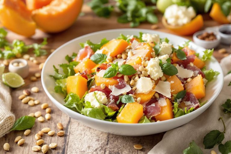 Jolie, appétissante et délicieuse ! : cette salade de melon se savoure aussi bien en entrée qu’en plat léger.jpg